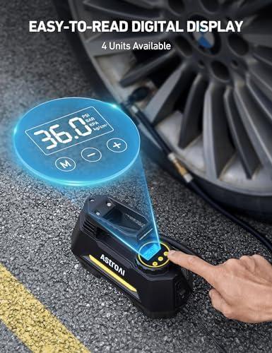 Effortless Inflation: Our Experience with AstroAI's Tire Pump