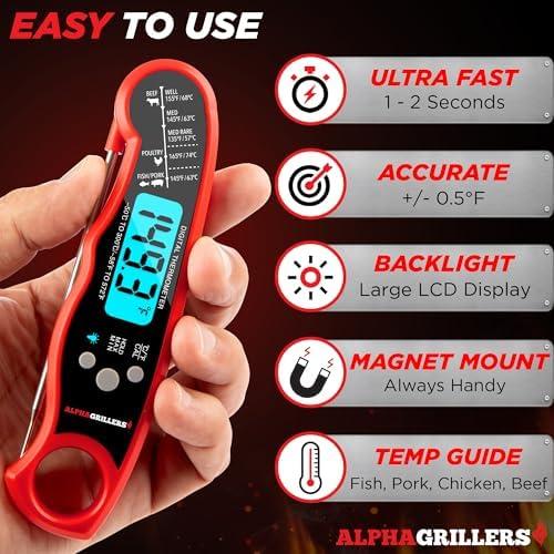 Mastering Cooking with the Alpha Grillers Thermometer: Our Review