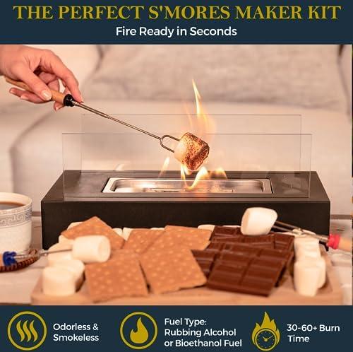 Cozy Nights Ahead: Our ​Review of the ROZATO Tabletop Fire⁤ Pit