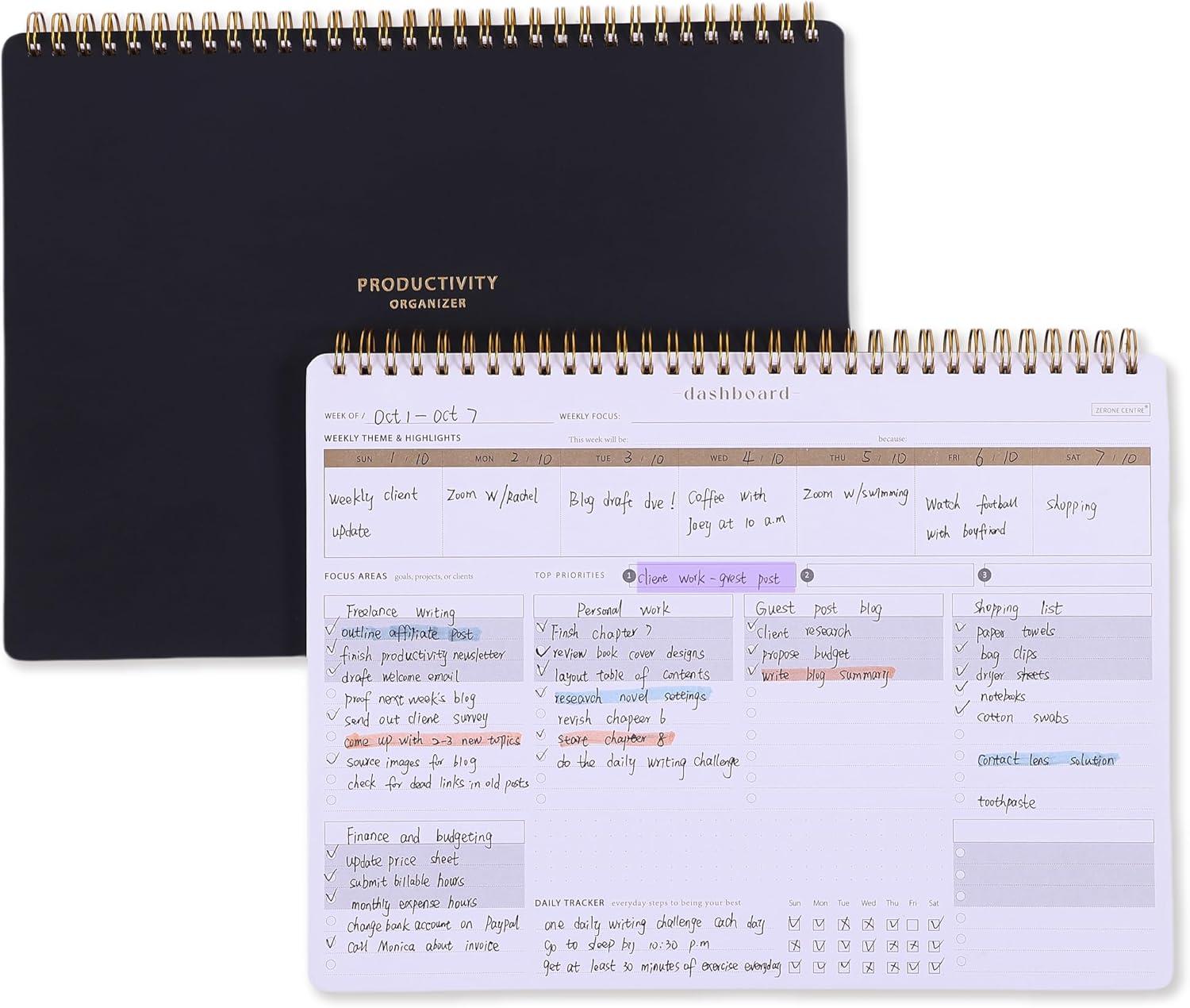 Exploring the ZERONE CENTRE Productivity Planner: Our Review