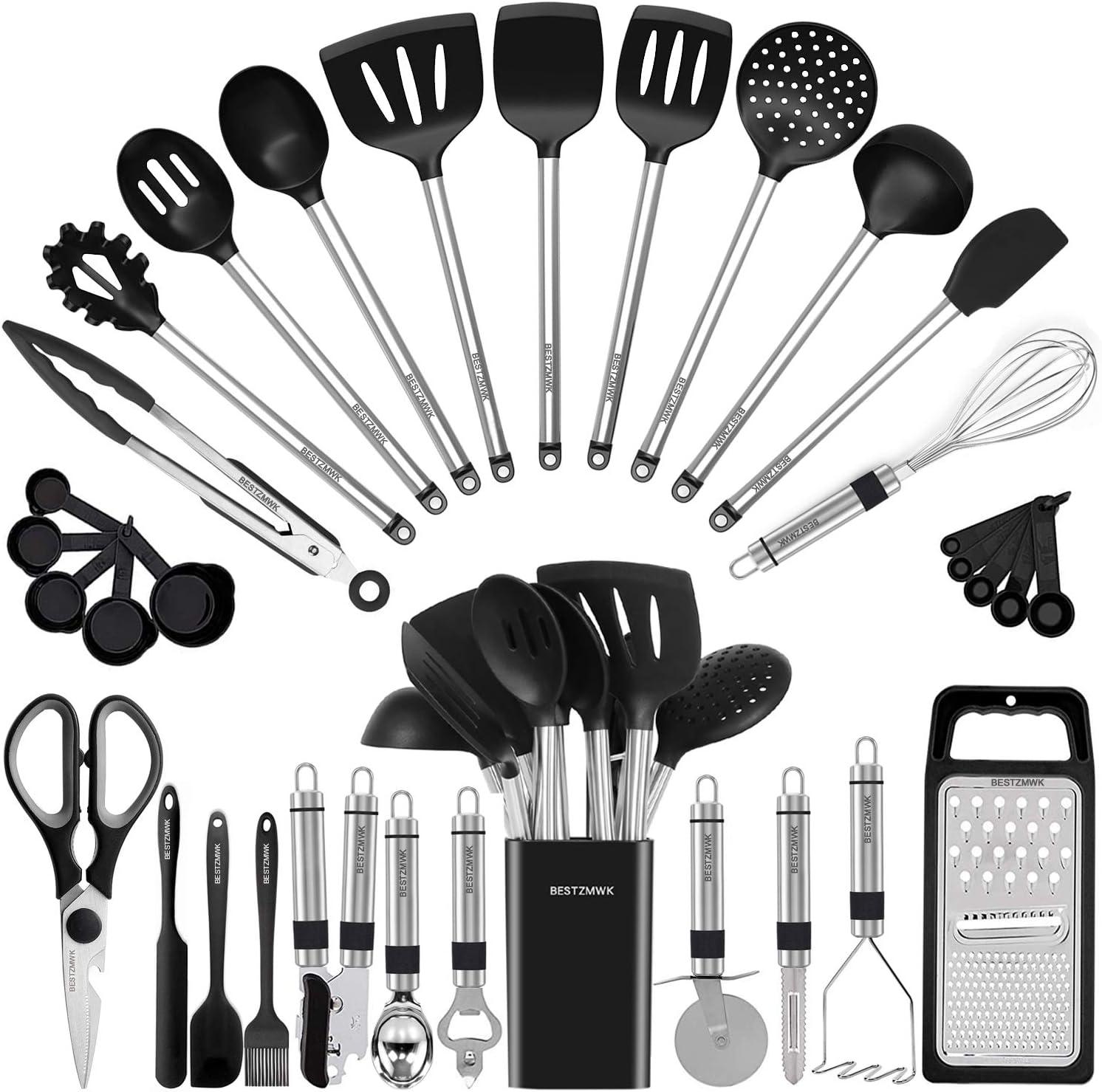 Comprehensive Review of Our 33-Piece Silicone Utensil Set