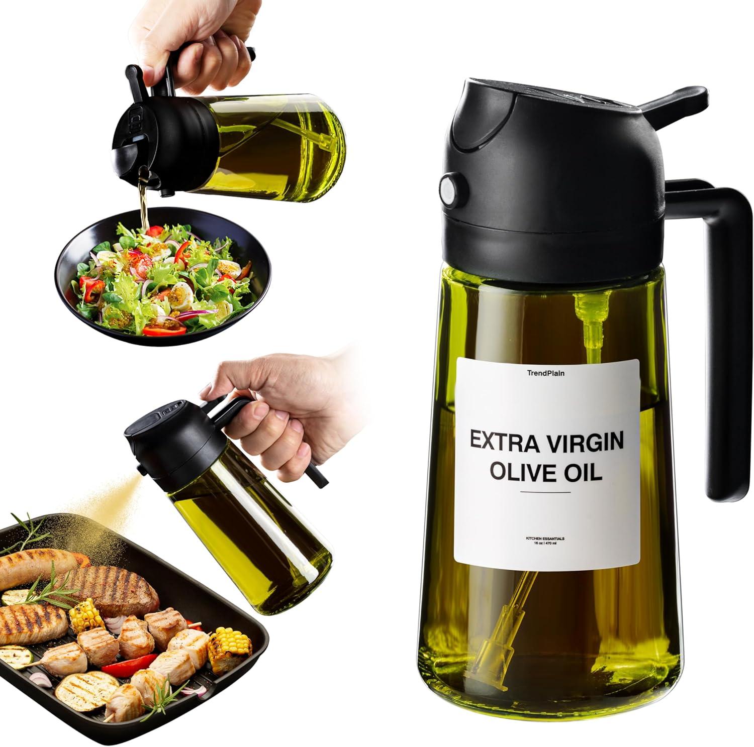 Exploring the Versatility of TrendPlain’s Olive Oil Dispenser