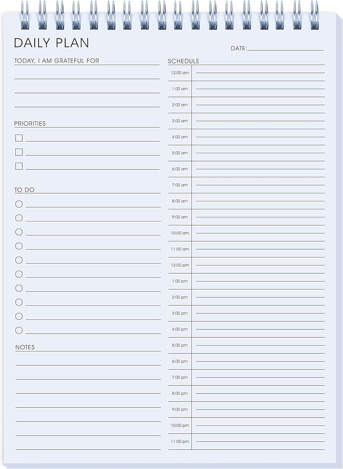 Maximizing Our Day: A Review of the 24 Hour Daily Planner