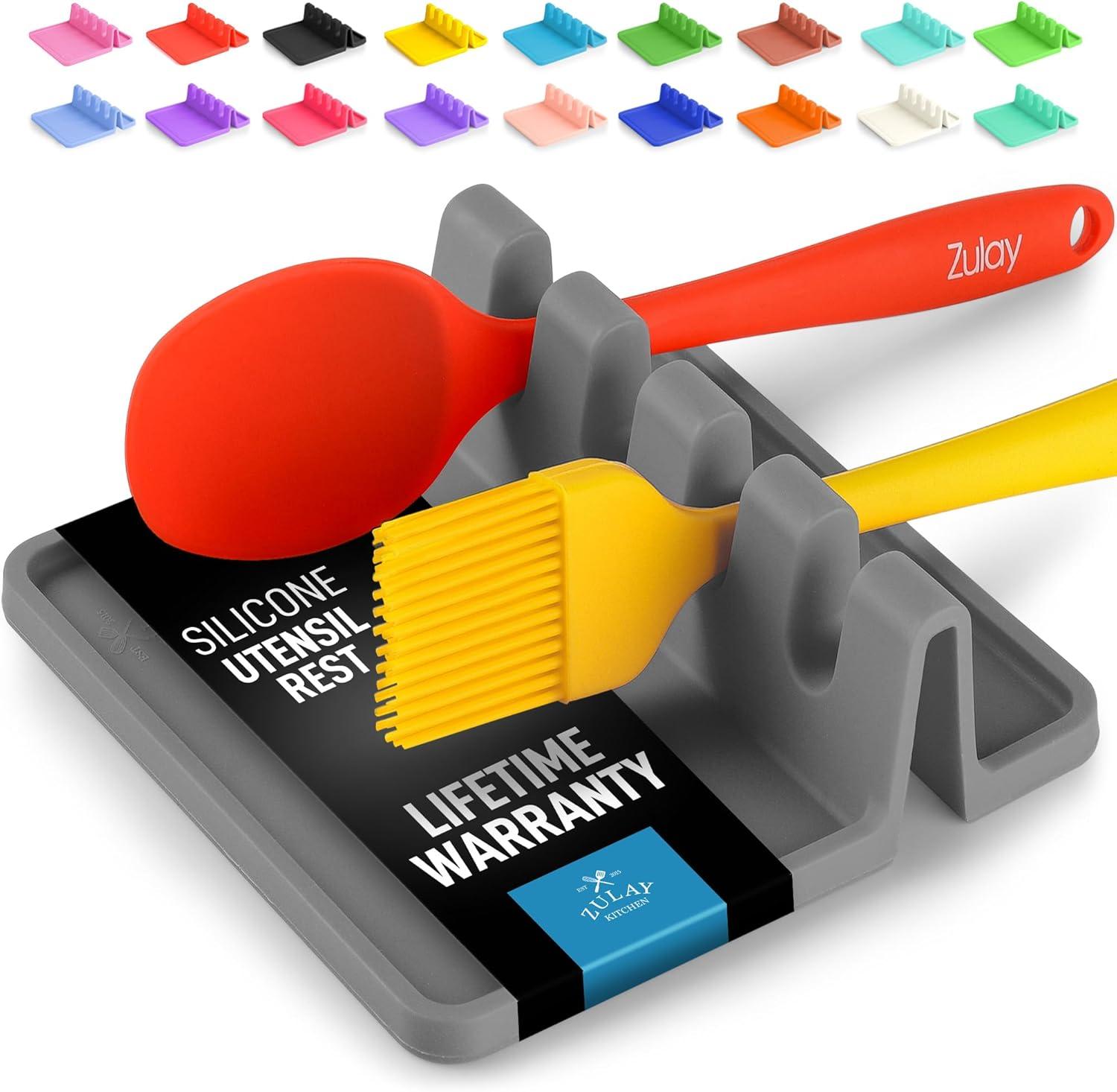 Zulay Kitchen Silicone Utensil Rest: A Practical Review