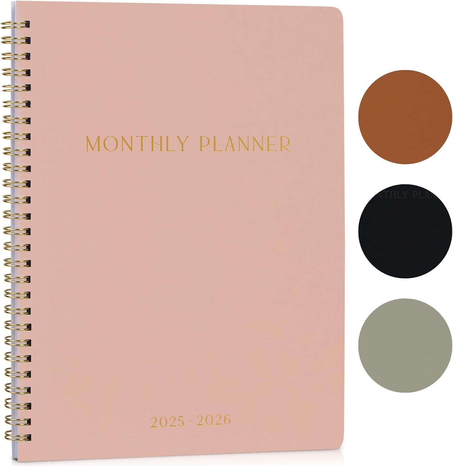 Reviewing the 2025-2026 Monthly Planner: Style Meets Function