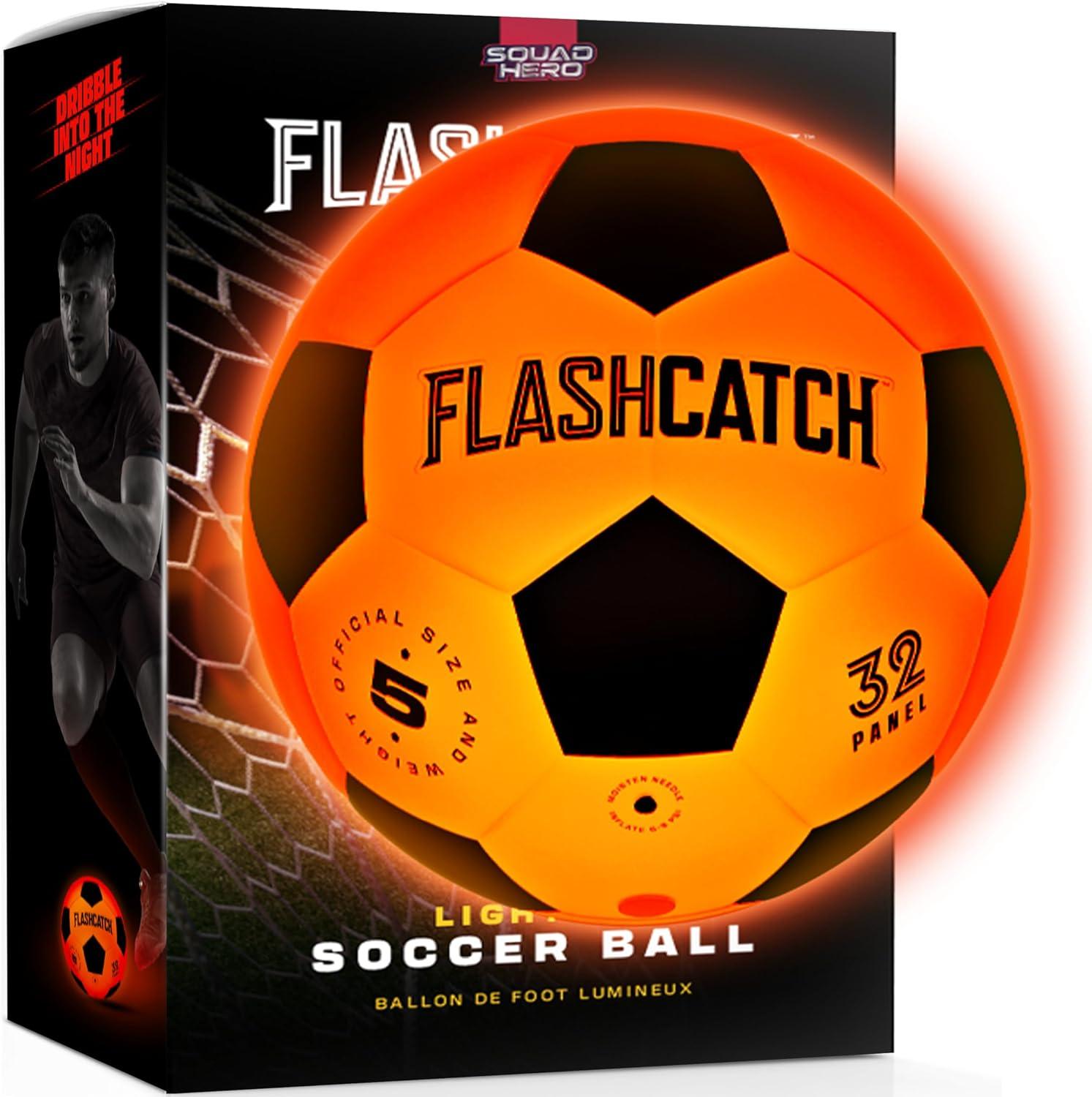 Reviewing the FlashCatch Light-Up Soccer Ball: A Glow-in-the-Dark Experience