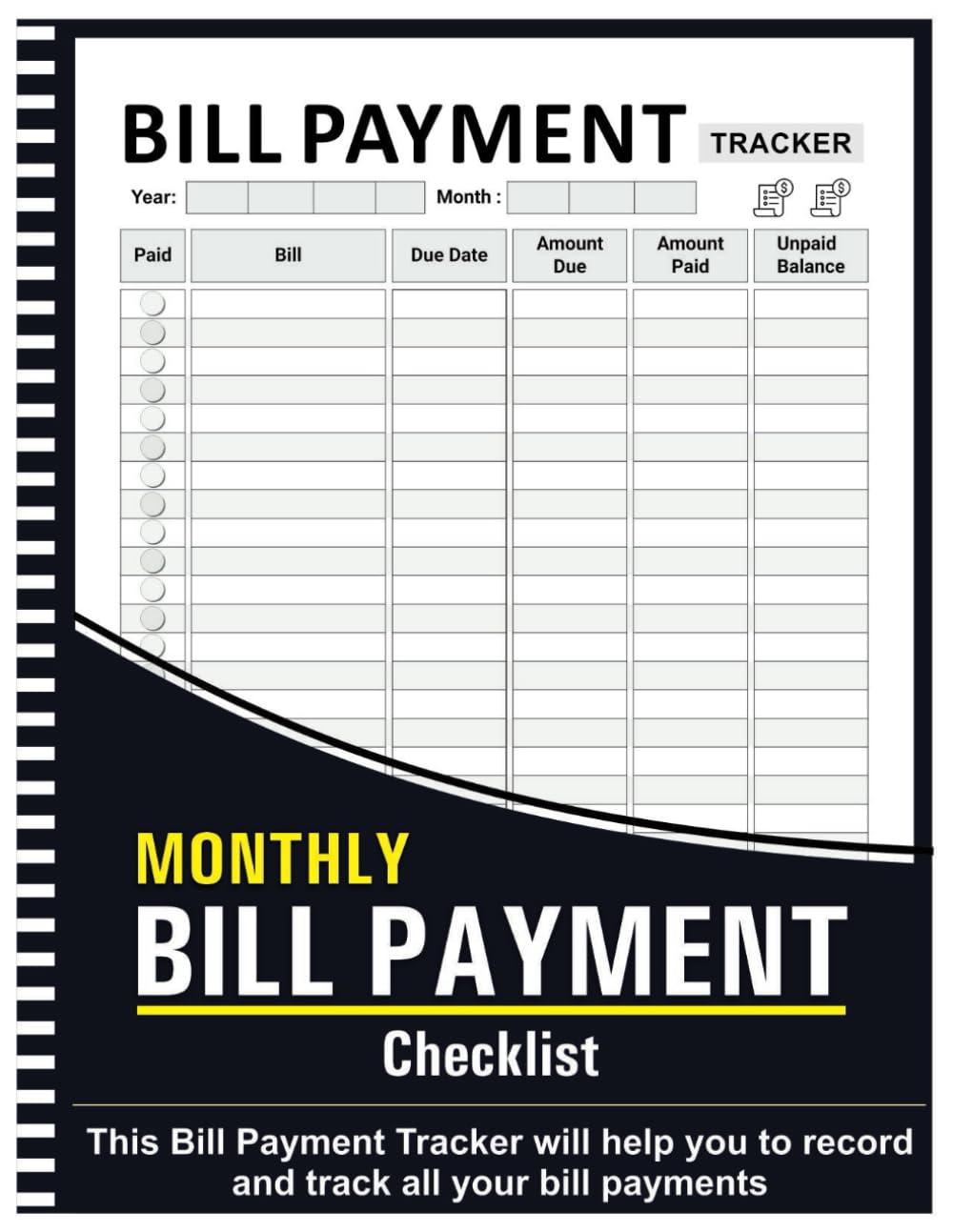 Exploring the Bill Tracker Notebook: A Comprehensive Review