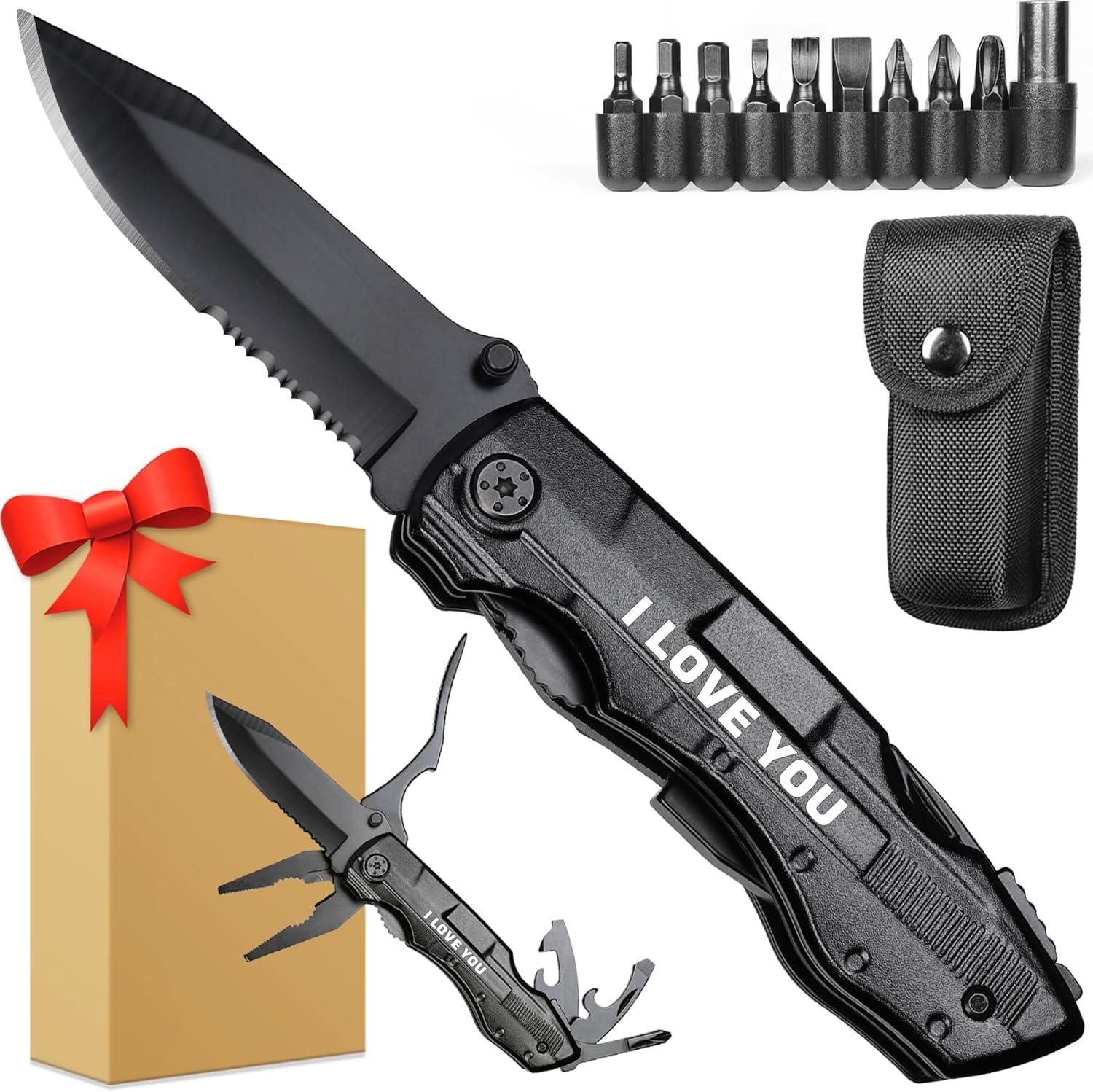 Reviewing the ‘I LOVE YOU’ Multitool Knife: A Gift for Him