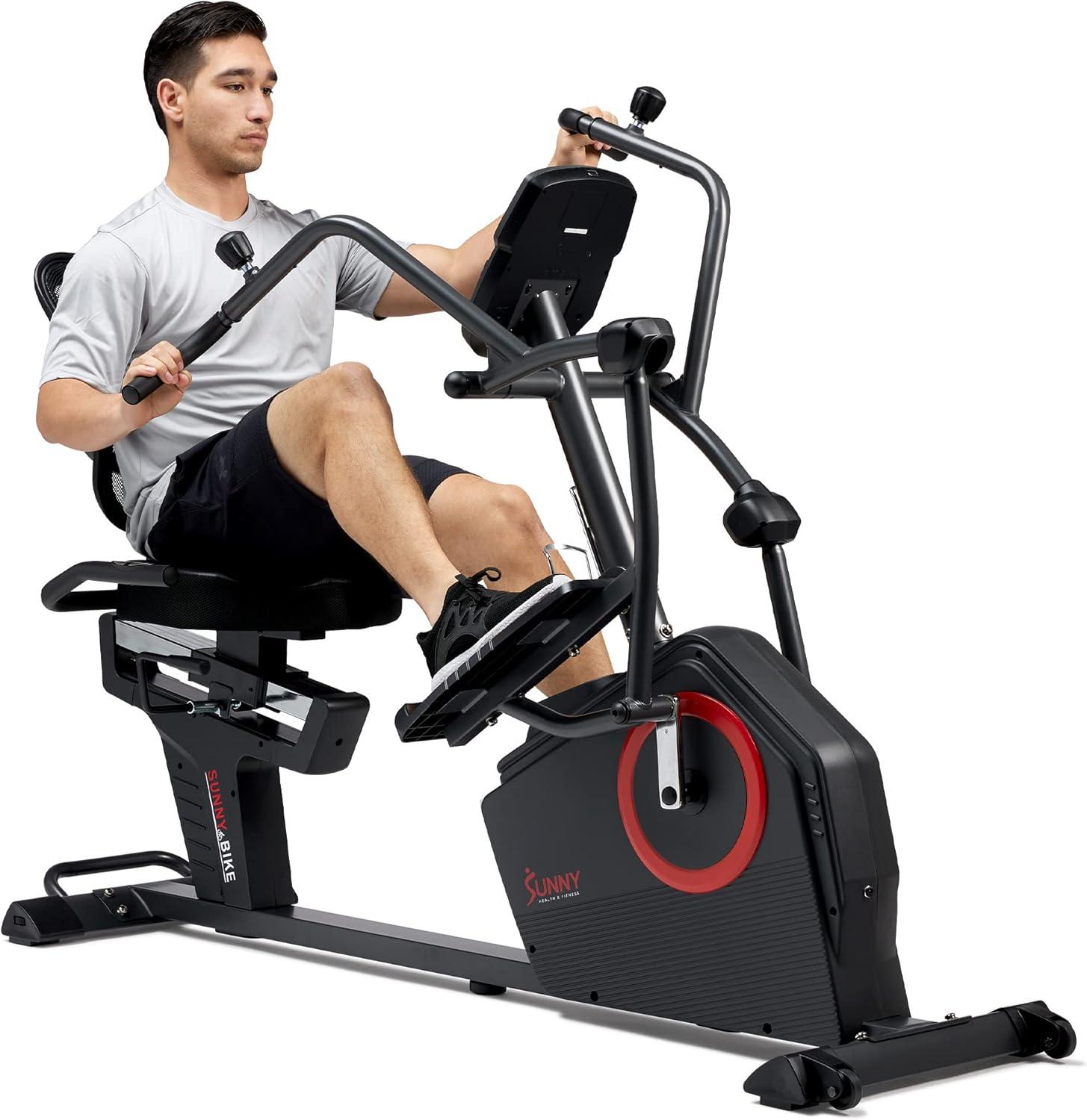 Exploring the Sunny Health & Fitness Recumbent Cross Trainer