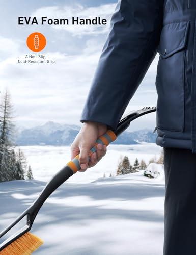 Braving the Cold: ⁣Our Honest Review of the astroai Snow Brush