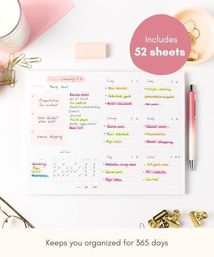 Effective Planning Made Easy: our Review of the Lamare Weekly Planner