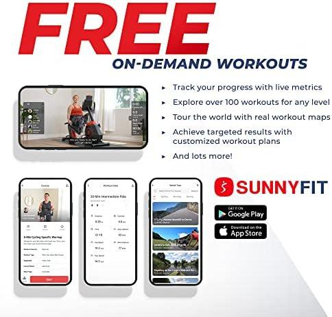 Exploring the sunny Health & fitness Recumbent Cross Trainer