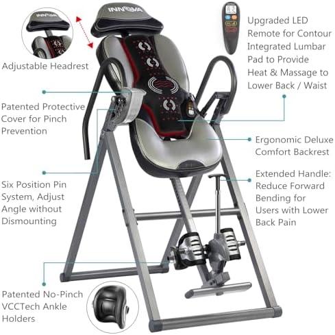 Evaluating the Innova ITM5900 Inversion Table: Comfort and Innovation