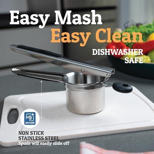 Achieve Perfectly Fluffy Mashed Potatoes with prioritychef Ricer