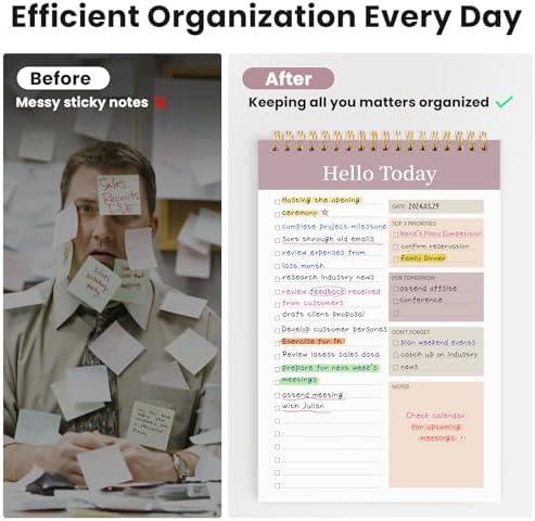 Efficiently manage Your Tasks with the ZOTIA To do List notepad