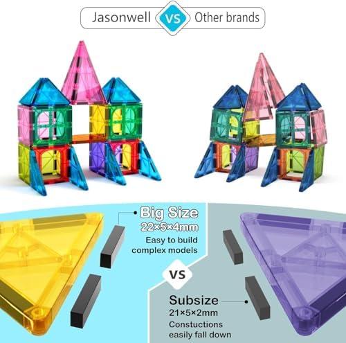 Exploring Creativity with Jasonwell​ Magnetic Tiles: Our ​Insight
