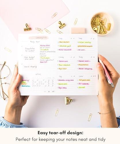 Exploring the Lamare Weekly Planner Notepad: A Comprehensive Review