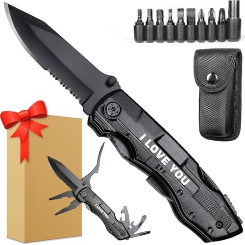 Reviewing the 'I LOVE YOU' Multitool Knife: A Gift for Him