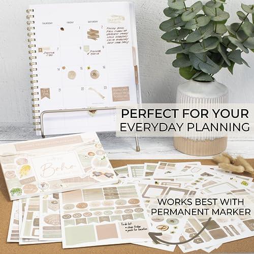Enhancing Our Planning: Review of 1220+ Boho Planner Stickers