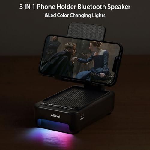 Exploring the ASEAT Cell Phone Stand with Bluetooth Speaker