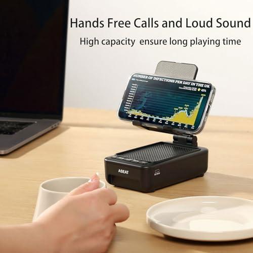 Exploring the ASEAT Cell Phone Stand with Bluetooth Speaker