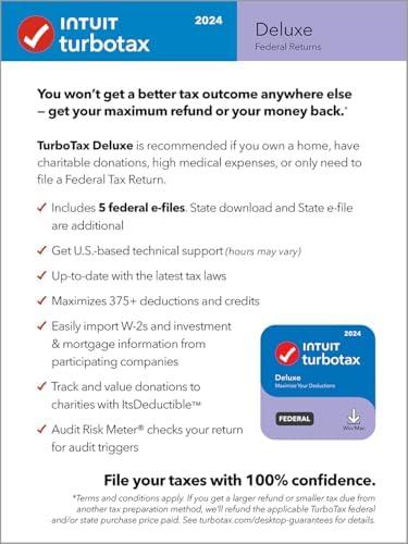 Reviewing TurboTax Deluxe 2024: Confidence in Tax Filing