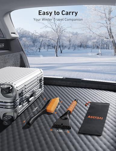 Braving the Cold: Our Honest Review of the ‍AstroAI Snow Brush