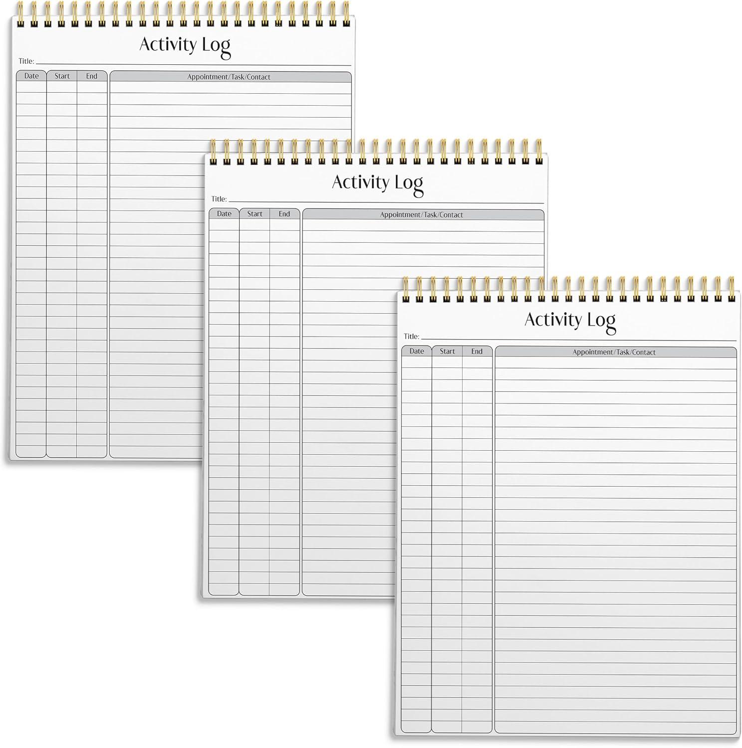 Reviewing the Better Office Products Activity Log Notepad Trio