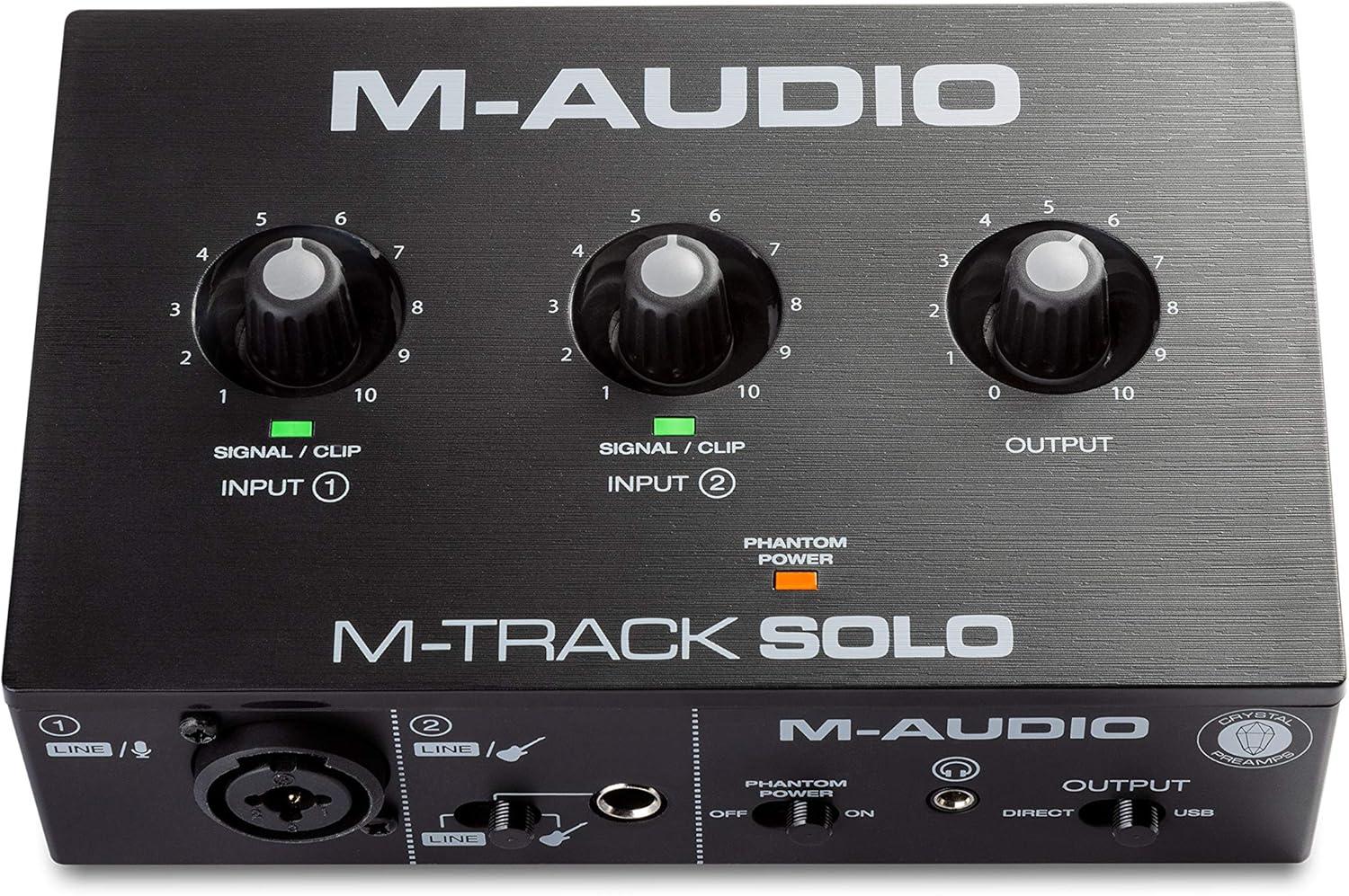 Reviewing the M-Audio M-Track Solo: Our Compact Audio Solution