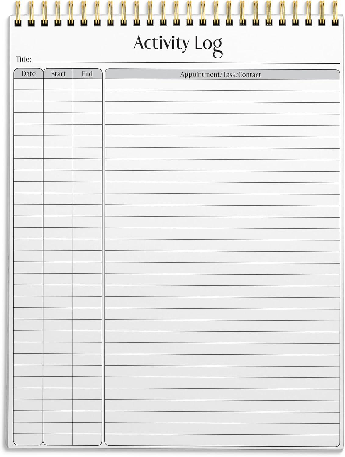 Better Office Products Activity Log Notepad: A Comprehensive Review