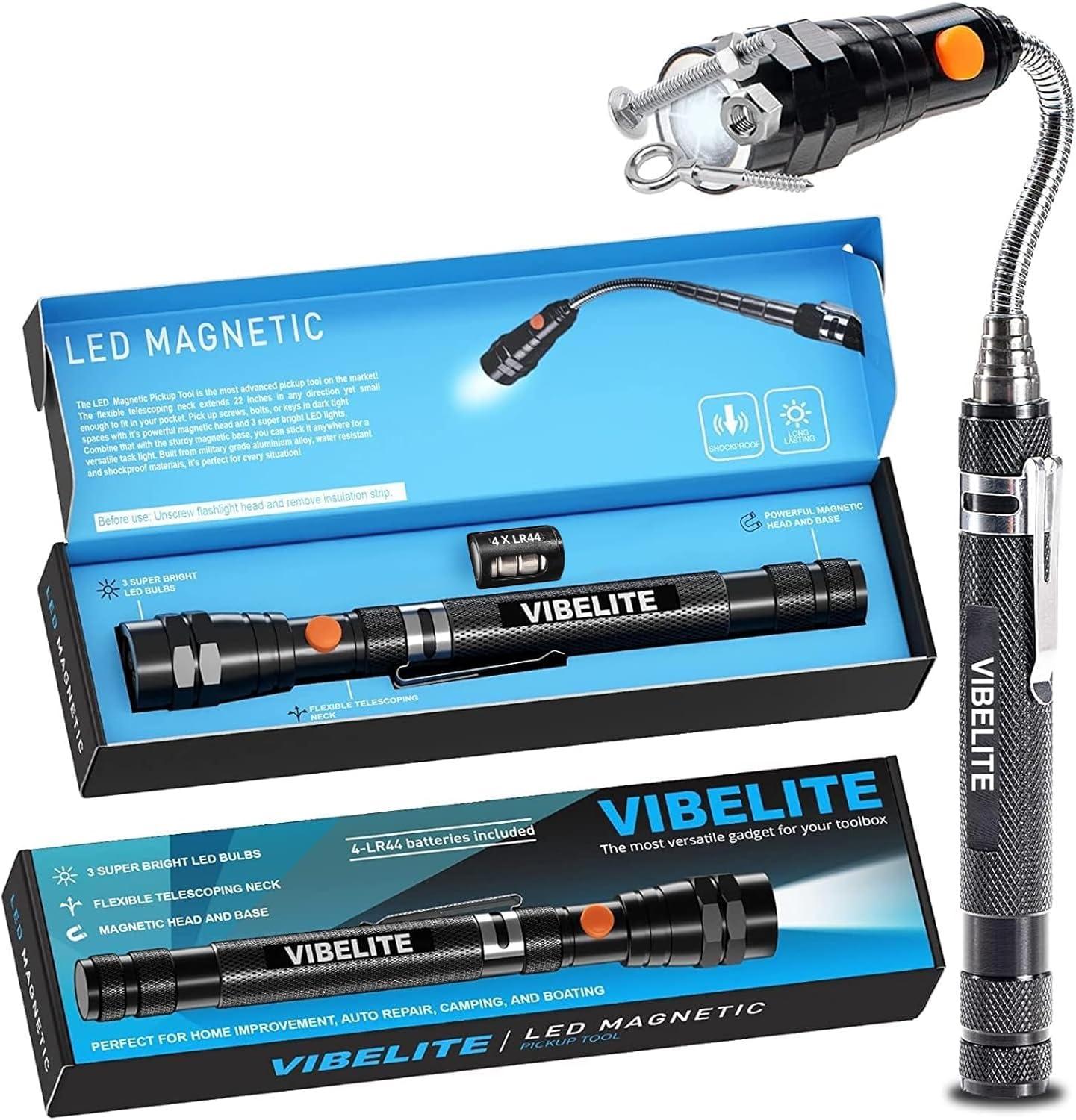 VIBELITE Extendable Magnetic Flashlight: Our Objective Review