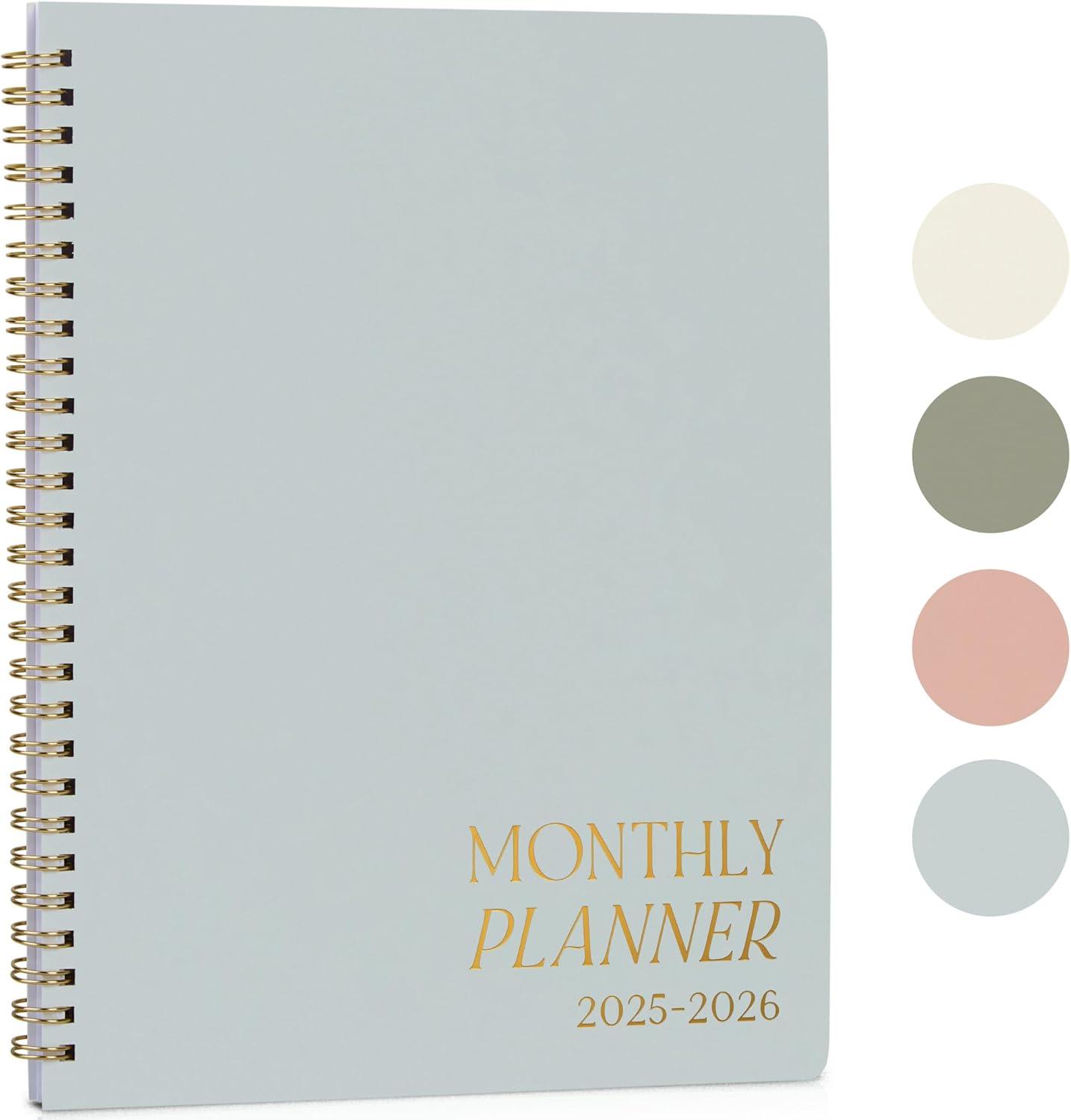 Maximize Your Efficiency with the 2025-2026 Monthly Planner