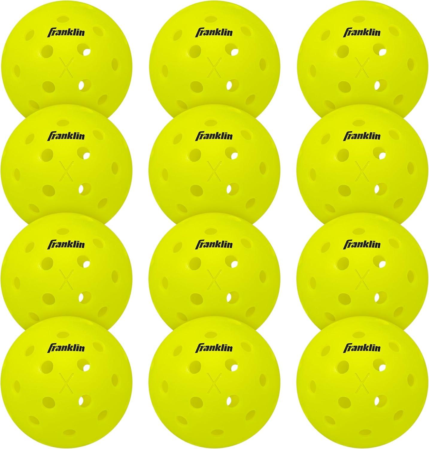 Reviewing the Franklin X-40 Pickleballs: Performance & Durability