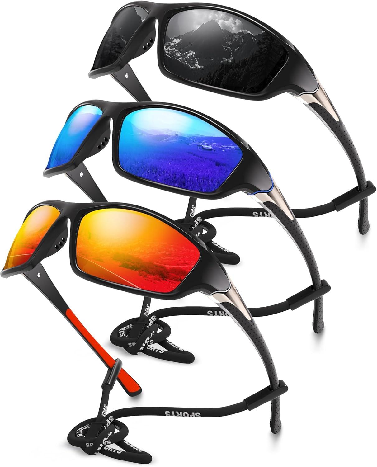 Reviewing the 3 Pack Polarized Sports Sunglasses for Men