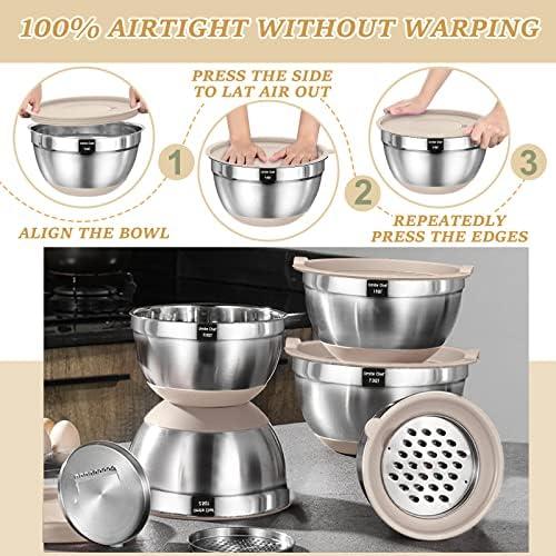 Comprehensive Review: 26PCS Stainless Steel Mixing Bowls Set