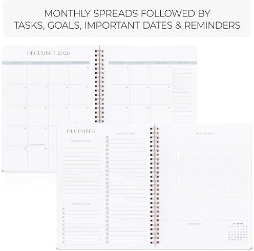Maximize Your Efficiency with the 2025-2026 Monthly Planner