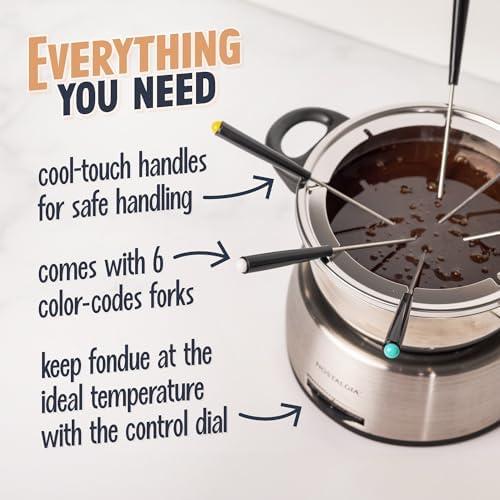 Exploring the ⁣Nostalgia 6-Cup Electric fondue Pot Set: A Review