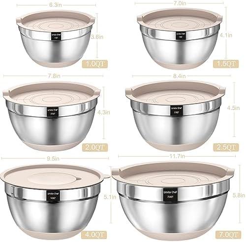 Comprehensive Review: 26PCS Stainless Steel Mixing Bowls Set