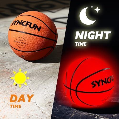 Exploring the SYNCFUN Glow in The Dark Basketball Experience