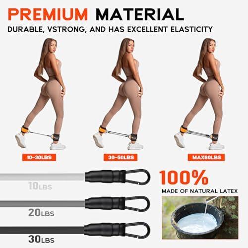 Comprehensive Review: Ankle Resistance bands for Leg Workouts