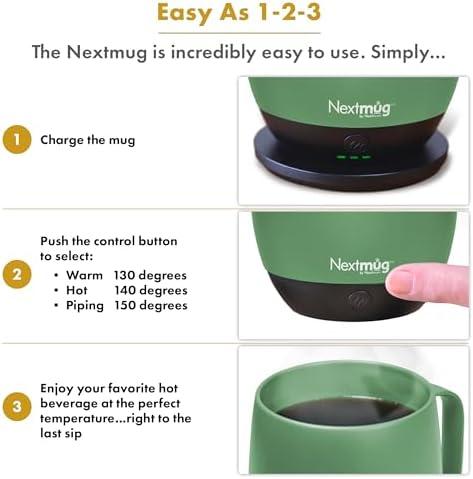 Nextmug Review: Keeping Our Coffee Perfectly Heated Every time