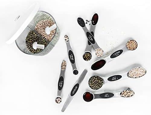 Reviewing the Magnetic measuring spoons: Our Kitchen Essential