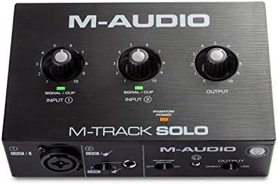 Reviewing the M-Audio M-track Solo: Our Compact Audio Solution