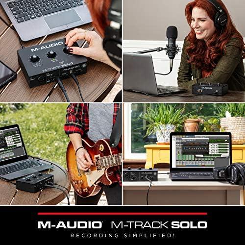 Reviewing the M-Audio M-Track Solo: Our Compact Audio Solution