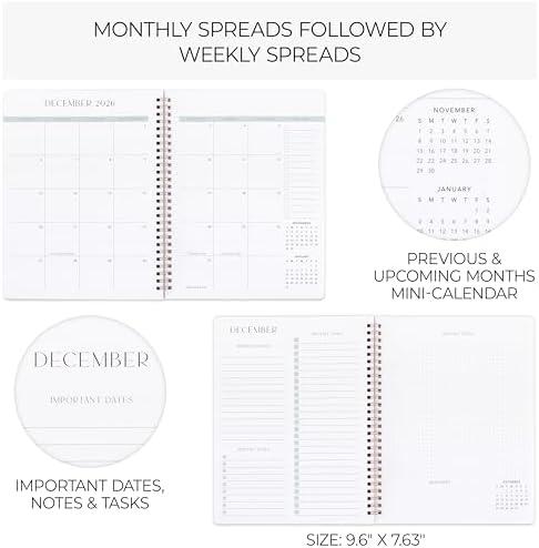 Maximize Your Efficiency with the 2025-2026 Monthly Planner