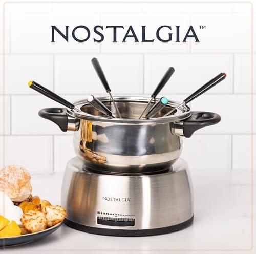 Exploring ⁣the Nostalgia 6-Cup Electric Fondue ⁣Pot Set: A‍ Review