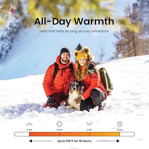 Reviewing the Large Hand ​& Body Warmers: Heat for 18 Hours