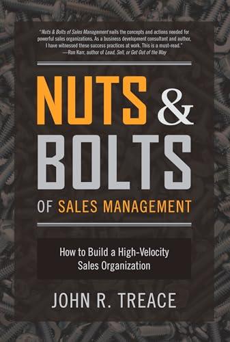 Exploring 'Nuts and Bolts of sales Management': A Review
