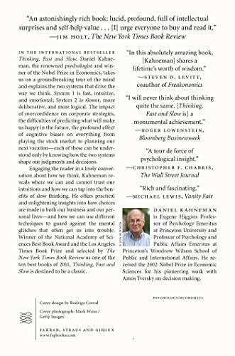 Our Insightful review of 'Thinking, Fast and slow' by Kahneman