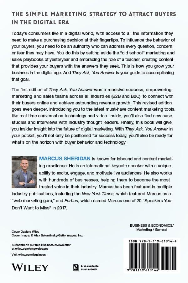 Our ⁢Review of 'They Ask, You Answer': A ⁤Key to modern Marketing